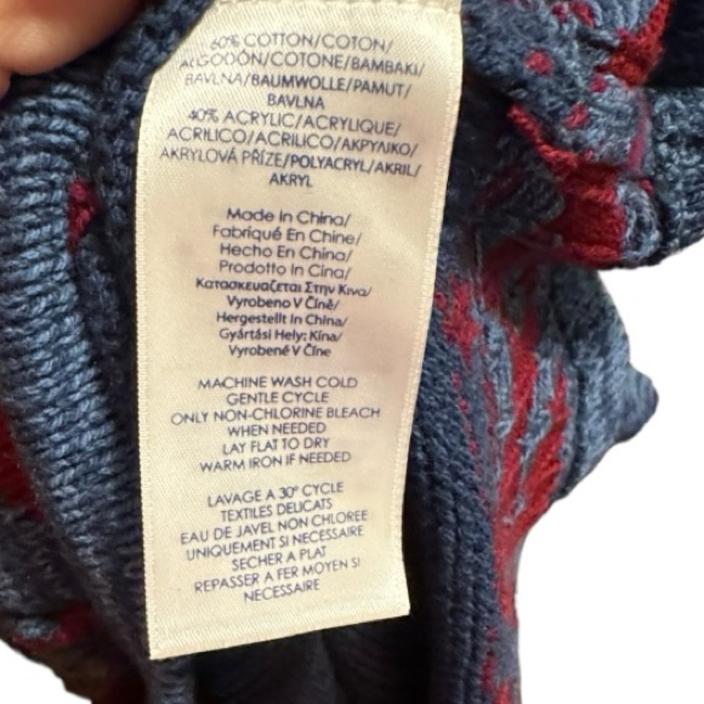 Chaps Denim Sweater‎ Vest - Picture 6 of 6